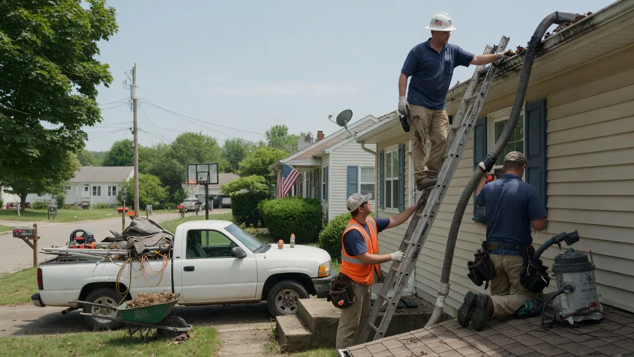 Gutter Installation in Sandy Level, VA near me